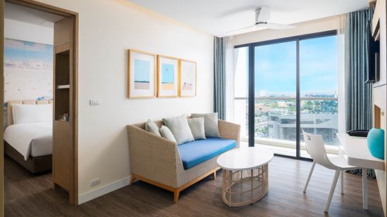 Living Room in One Bedroom Suite