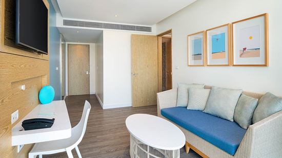 Living Room in One Bedroom Suite